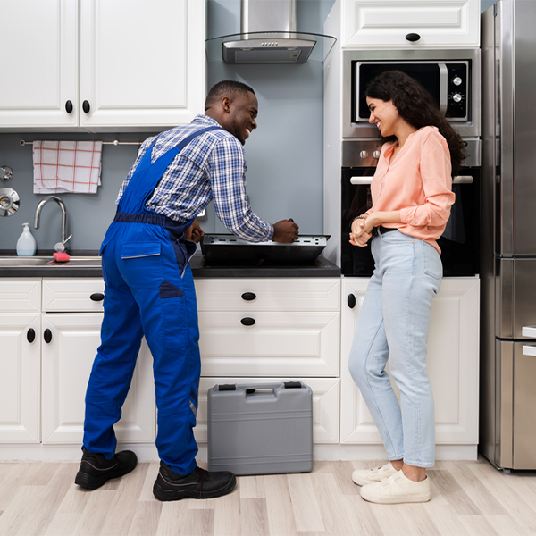 can you provide an estimate for cooktop repair before beginning any work in Langston OK